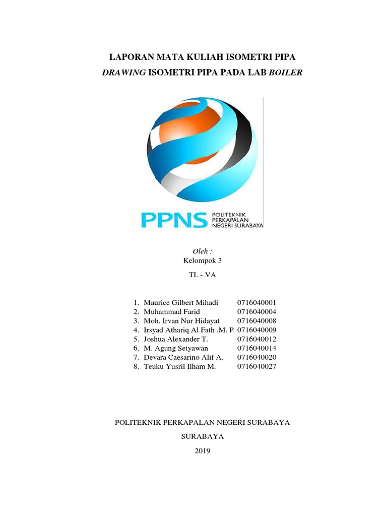 2603 - Laporan Isometri | PDF