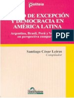 Santiago Leiras - Estado de excepcion y democracia en America.pdf