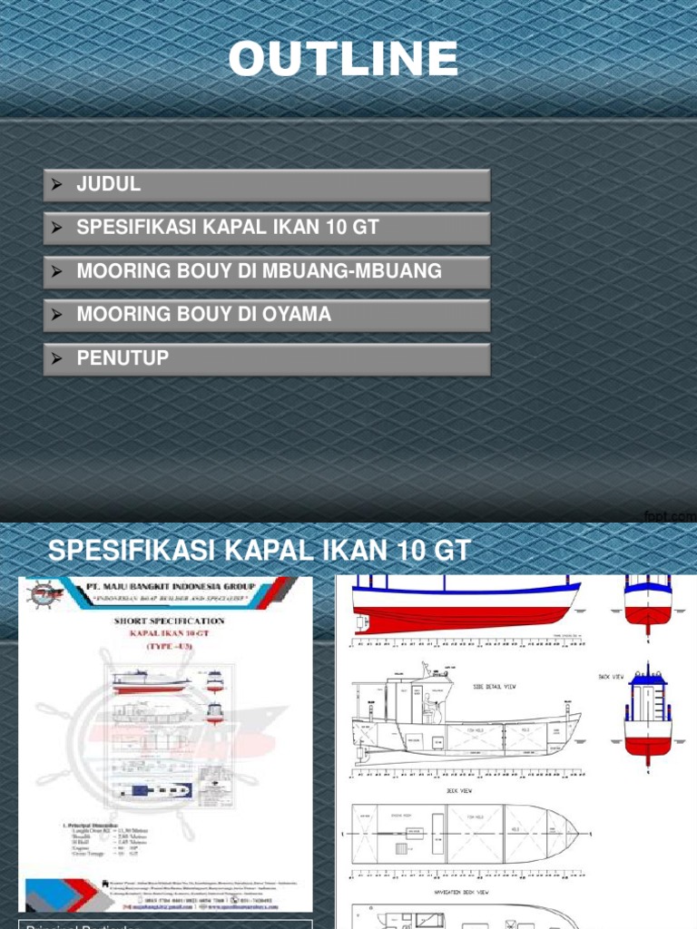 Buoy Mooring Kapal Ikan PDF Water Transport Watercraft