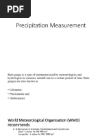 Types of Rain Gauges Explained | PDF | Rain | Clouds, Fog And Precipitation