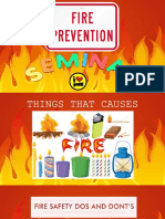 Fire Prevention Seminar