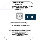 Cover Berkas Sertifikasi Tri 1 - 2019 SDN14BI