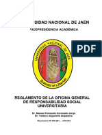 REGLAMENTO  DE RESPONSABILIDAD SOCIAL UNIVERSITARIA 2016.docx