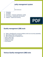 Importance of Quality Management System