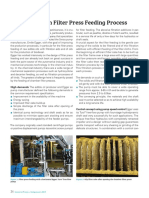 Optimization in Filter Press Feeding Process: Products & Services