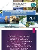 Causas y consecuencias de la sequía del Lago Poopó