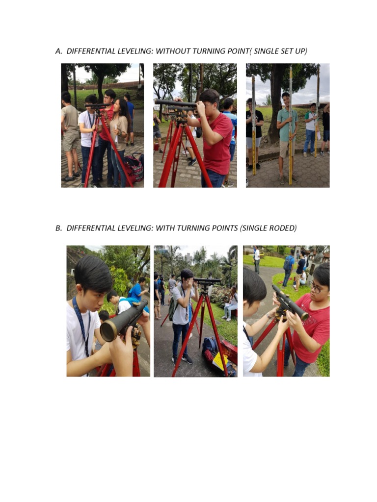 Differential Leveling PDF