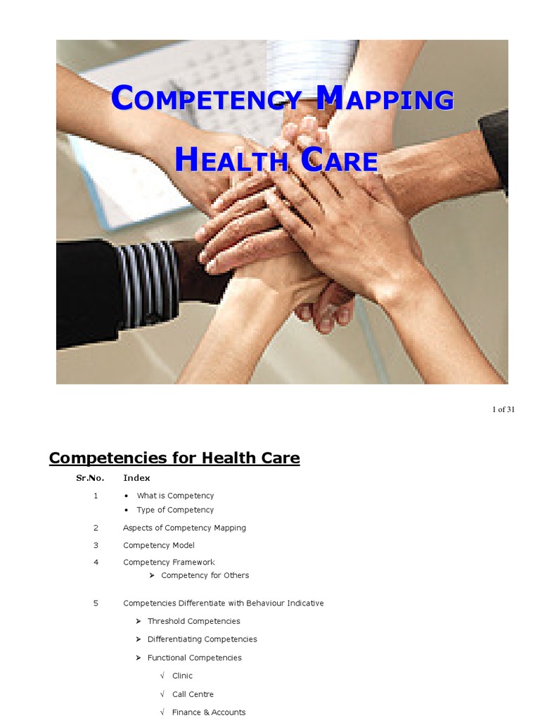 WHAT DOES COMPETENCY MEAN IN HEALTHCARE visual data 2