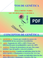 Conceptos de Genetica