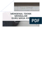 Teknik Mengajar