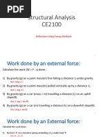 CE2100 - Lecture 3 - Deformations Using Energy Principles