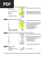 Steam Coil Calculation