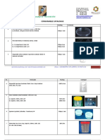 Consumable Catalogue: Just Whatsapp Us: +6018 666 8794