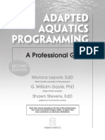Adapted Aquatic Programing PDF
