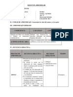 Sesion de Aprendizaje Elementos de La Comunicacion