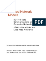 Layered Network Models: 2G1316 Data Communications and Computer Networks 2E1623 Data Links and Local Area Networks