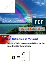 Index of Refraction Lecture