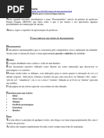 documentario  roteiro