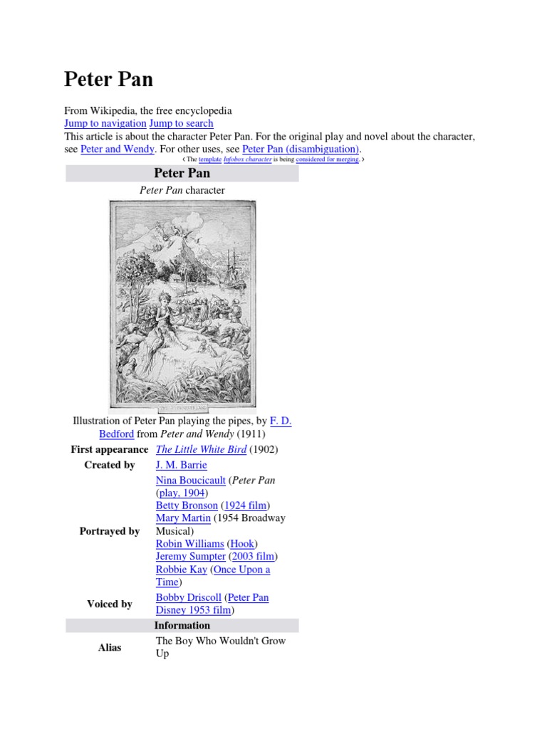 Peter Pan | PDF | Peter Pan | Wendy Darling