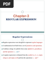 Chapter 3 Regular Expression