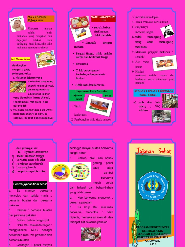 Leaflet Jajanan Sehat Docx