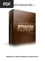 8dio Adagio Violas 1 Read Me PDF