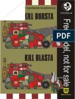 Warhammer40K - Kill Bursta and Kill Blasta Heavy Tank Paper Models PDF