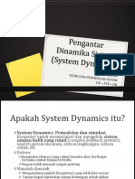 Pengantar System Dynamics