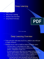 Deep Learning: Early Work Why Deep Learning Stacked Auto Encoders Deep Belief Networks