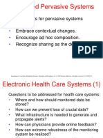 Distributed Pervasive Systems