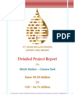 Detailed Project Report SRAM Studios Euros 50M