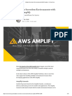 Multiple Serverless Environments With AWS Amplify - A Cloud Guru
