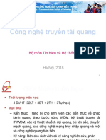 CÔNG NGHỆ TRUYỀN TẢI QUANG