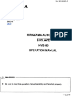 Hirayama HVE 50 PDF