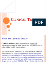 Introduction To Clinical Trials