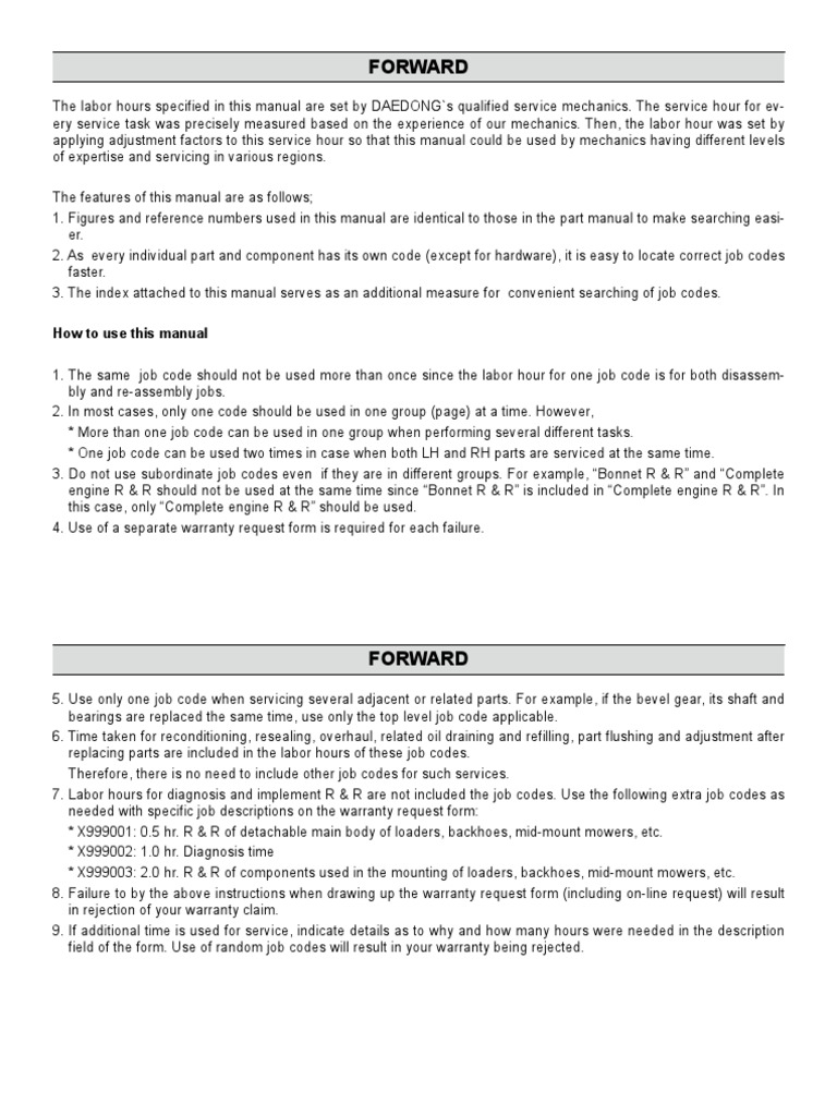 Kioti Daedong Ds4110 Tractor Parts Catalogue Manual Pdf Axle