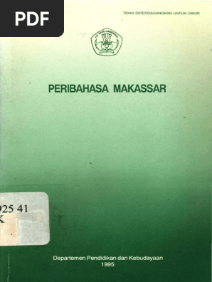 Peribahasa Makassar Pdf Pdf