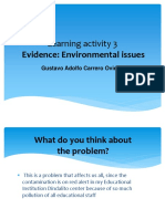 Learning Activity 3: Evidence: Environmental Issues