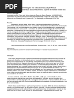 O pensamento fenomenológico e a Educação/Educação Física