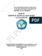 Bab IV Service Manual Dan Part Catalogue Dikonversi