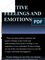Positive Feelings and Emotions