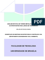 ANÁLISE ESTÁTICA DE TORRES METÁLICAS TRELIÇADAS AUTOPORTANTES PARA LINHAS DE TRANSMISSÃO.pdf
