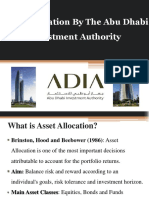 Asset allocation 