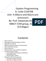 Systems Programming Notes