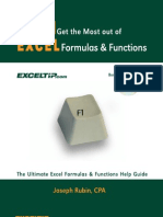 F1 - Get the Most Out of Excel Formulas and Functions