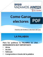 Capacitacion Como Ganar Electores