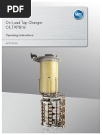 On-Load Tap-Changer Oiltap® M: Operating Instructions