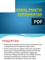 KREDENSIAL PRAKTEK KEPERAWATAN