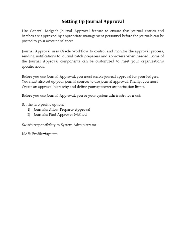 Journal Approval Process PDF