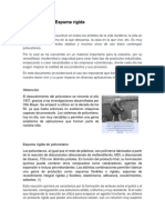 Espuma rígida de poliuretano: aplicaciones industriales y mercado global